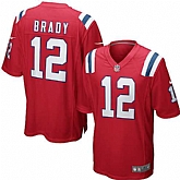 Nike Men & Women & Youth Patriots #12 Tom Brady Red Team Color Game Jersey,baseball caps,new era cap wholesale,wholesale hats